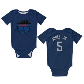Los Angeles Clippers Derrick Jones Jr. Blue  Newborn & Infant Bodysuit