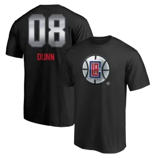 Youth Los Angeles Clippers Kris Dunn Black Midnight Mascot T-Shirt
