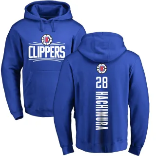Youth Los Angeles Clippers Rui Hachimura Royal Branded Backer Pullover Hoodie